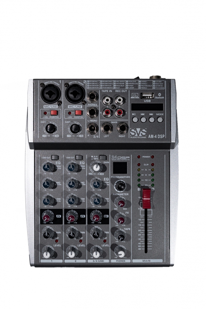 SVS Audiotechnik mixers AM-4 DSP Аналоговый микшерный пульт, 4-канала в Брянской области
