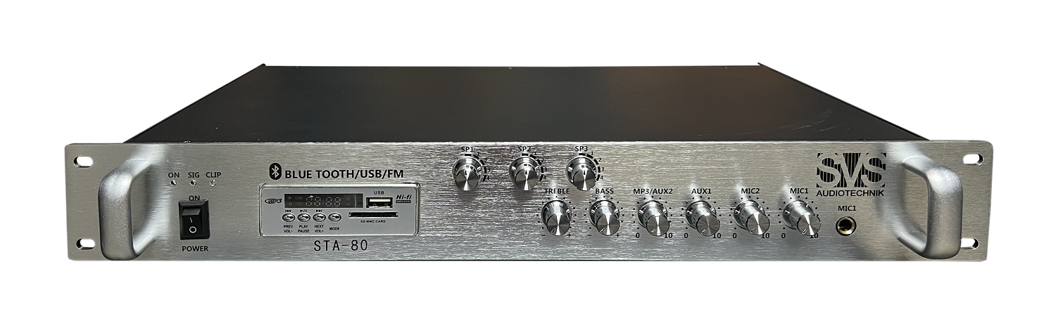 SVS Audiotechnik STA-80 Микшер-усилитель для систем Public Address в Брянской области